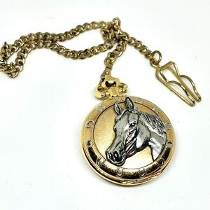 Horse Themed Pocket Watch
